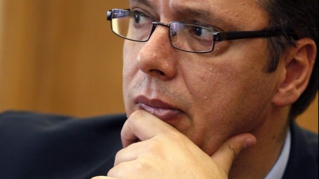 <p>
	Сръбският премиер Александър Вучич. <em>Снимка: Ройтерс</em></p>
