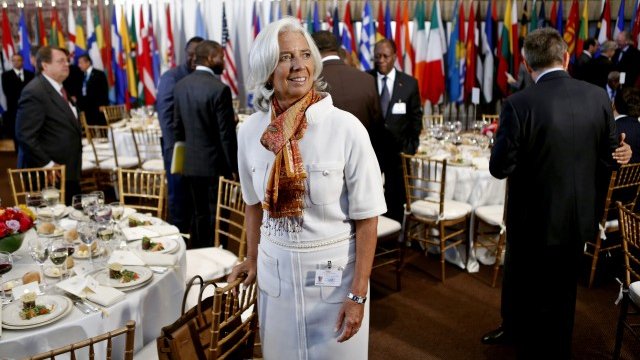 <p style="text-align: justify;">
	Президентът на МВФ Кристин Лагард. <em>Снимка: Ройтерс</em></p>
