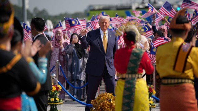 Доналд Тръмп в Малайзия. Снимка: Andrew Harnik/Getty Images