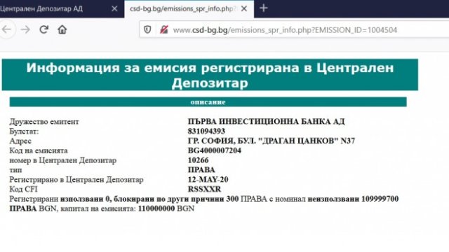 Сряда е денят на истината за сегашното състояние на пазара 
