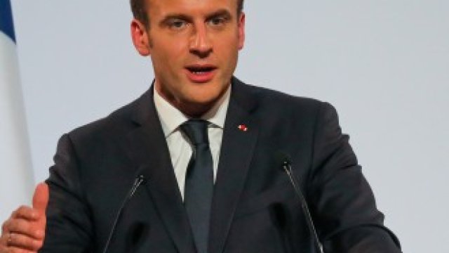 <p>
	Френският президент Еманюел Макрон.&nbsp;<em>Снимка: Архив Ройтерс</em></p>
