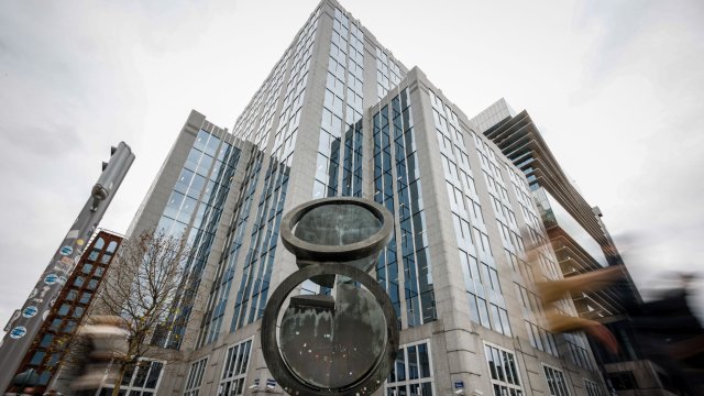 Централата на Euroclear&nbsp;в Брюксел. Снимка: Bloomberg LP