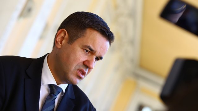 Служебният министър на икономиката Никола Стоянов. Снимка: БГНЕС/НАДЕЖДА ПЕЕВА
