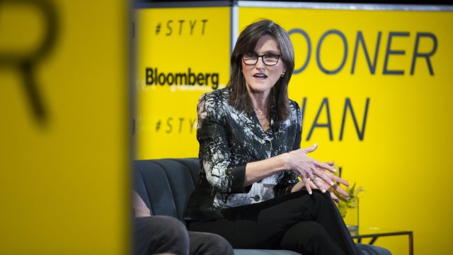 Кати Ууд. Снимка: Alex Flynn/Bloomberg