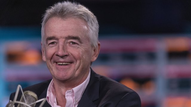 Главният изпълнителен директор на Ryanair Майкъл О'Лиъри. Снимка: Bloomberg LP