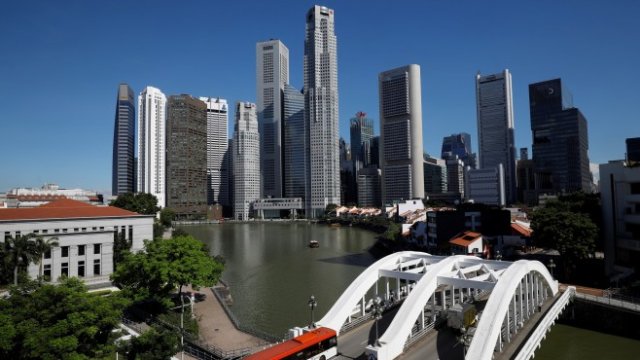 <p>
	Сингапур. <em>Снимка: Ройтерс</em></p>
