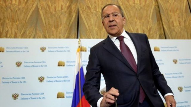 <p>
	Министърът на външните работи на Русия Сергей Лавров. <em>Снимка: архив Ройтерс</em></p>
