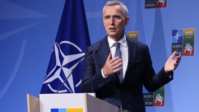 Генералният секретар на НАТО Йенс Столтенберг. Снимка: Bloomberg L.P.