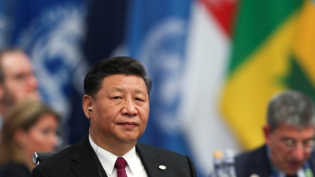 <p>
	Китайският президент Си Дзинпин. <em>Снимка: Ройтерс</em></p>
