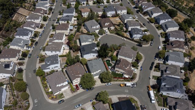 Жилищен квартал в САЩ. Снимка: Bloomberg L.P.