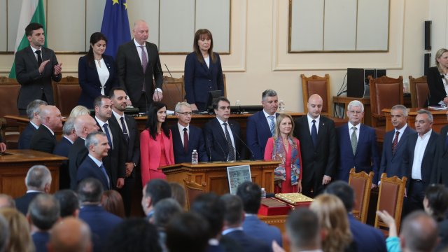 Новият кабинет положи клетва. Снимка: Димитър Кьосемарлиев, Investor Media Group