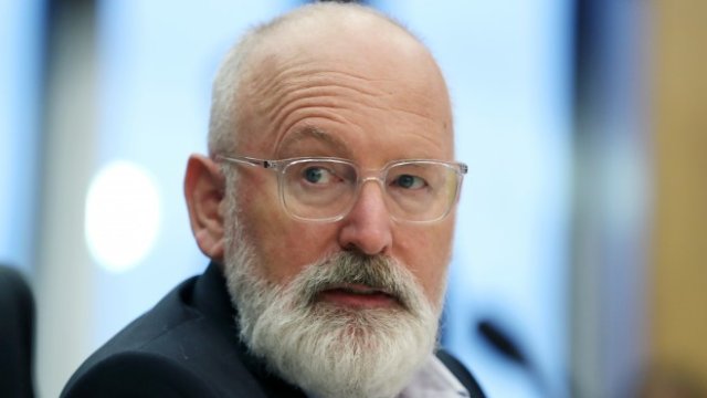 <p>
	Франс Тимерманс. <em>Снимка: Ройтерс</em></p>
