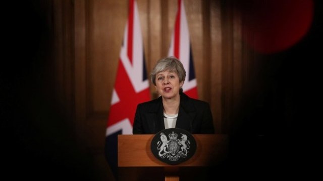 <p>
	Тереза Мей. <em>Снимка: Архив Ройтерс</em></p>
