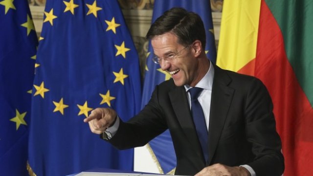 <p>
	<em>Марк Рюте. Снимка: Архив Ройтерс</em></p>
