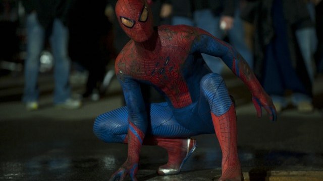 <p>
	Кадър от &quot;Невероятния Спайдърмен&quot;. <em>Илюстрация: Sony Pictures Releasing</em></p>
