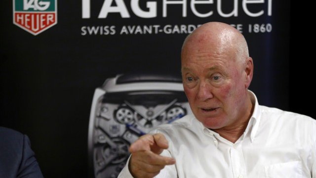 <p>
	Генералният директор на Tag Heuer&nbsp;Жан-Клод Бивер. <em>Снимка: Ройтерс</em></p>
