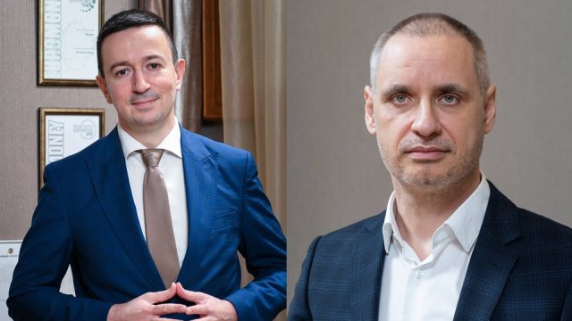 Цветослав Димов (ляво) и Славейко Славейков. Снимка: Банка ДСК