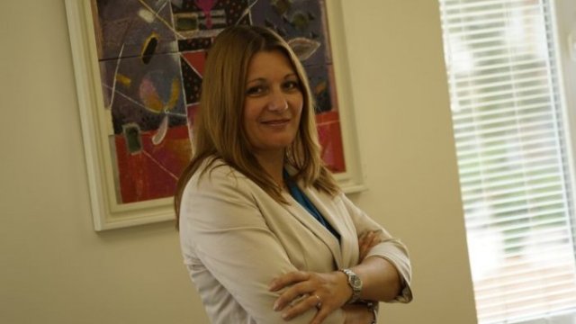 <p>
	Антоанета Барес. <em>Снимка: Национална компания &quot;Индустриални зони&quot;</em></p>
