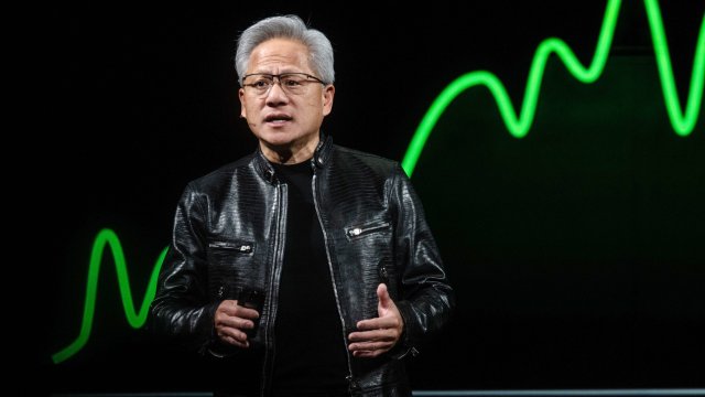 Главният изпълнителен директор на Nvidia Дженсън Хуанг. Снимка: Bloomberg LP