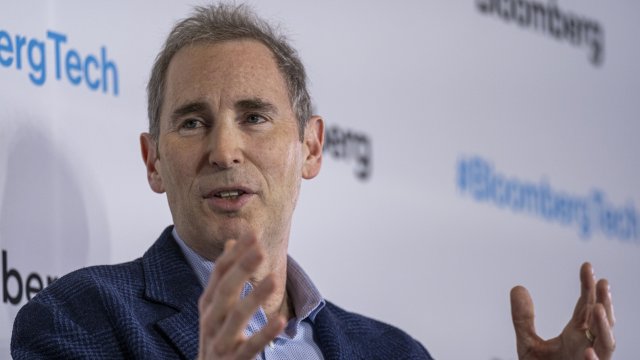 Главният изпълнителен директор на Amazon Анди Джаси. Снимка: David Paul Morris/Bloomberg