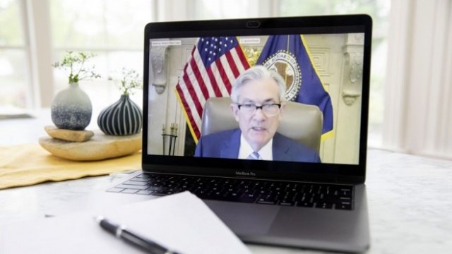 <p>
	Джером Пауъл.<em> Снимка:&nbsp;Daniel Acker/Bloomberg</em></p>
