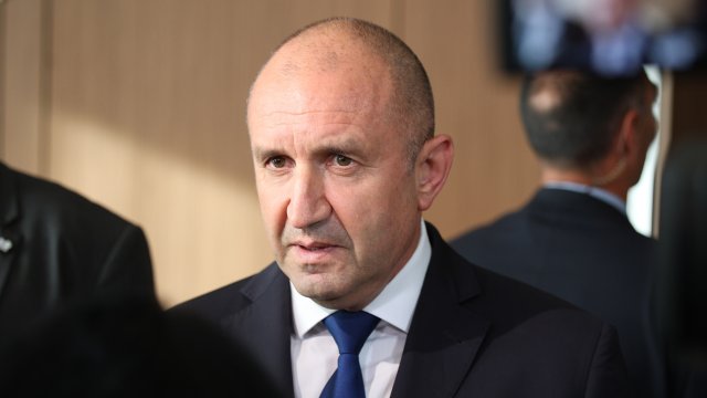 Президентът Румен Радев. Снимка: Надежда Пеева, БГНЕС