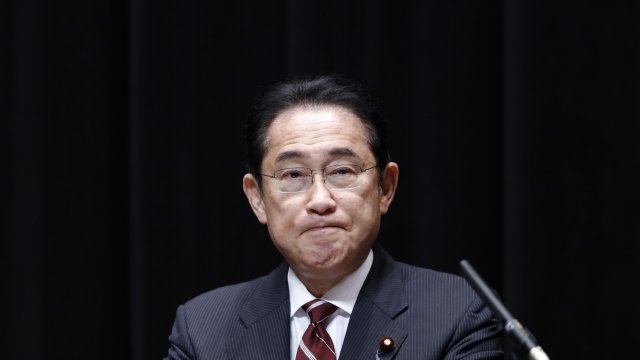 Японският министър-председател Фумио Кишида. Снимка: Bloomberg L.P.