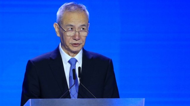 <p>
	Китайският вицепремиер Лиу Хе.<em> Снимка: Ройтерс</em></p>
