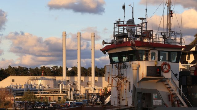 Компресорна станция за &quot;Северен поток&quot; на територията на Германия. Снимка: Krisztian Bocsi/Bloomberg