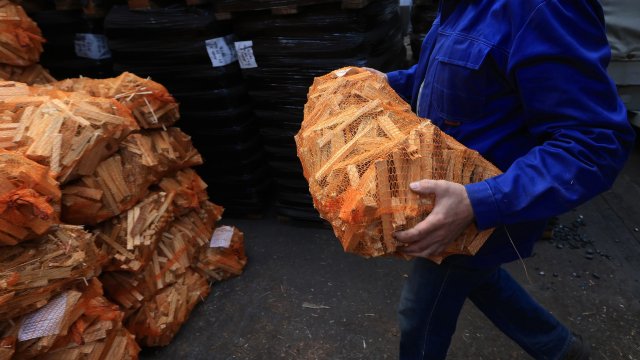 Дървата за огрев вече бяха използвани от над 40 млн. души в Европа. Снимка: Bloomberg LP
