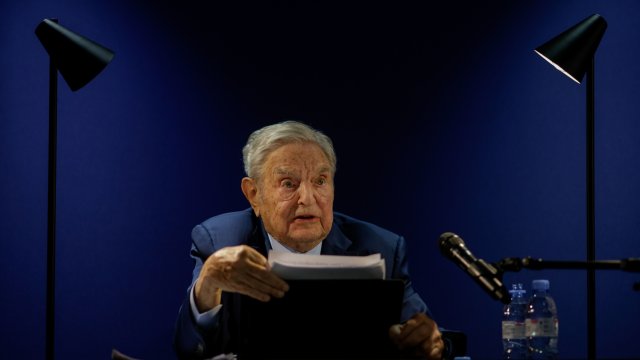 Джордж Сорос. Снимка: Jason Alden/Bloomberg