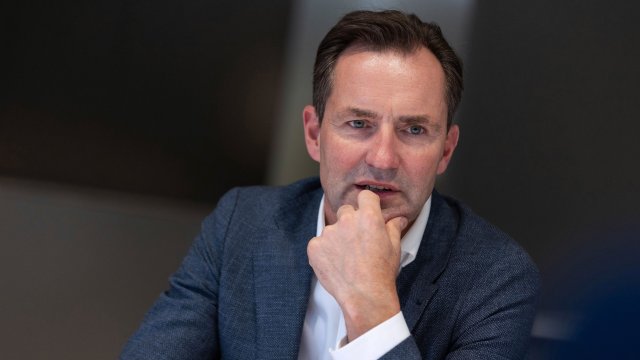 Новият главен изпълнителен директор на германската автомобилна марка Volkswagen Томас Шефер. Снимка: Bloomberg L.P.