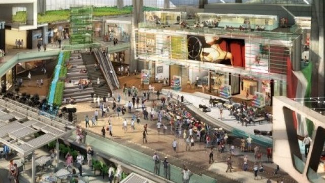 <p>
	Изглед от търговски център на Corio в Торино. Снимка: Corio</p>
