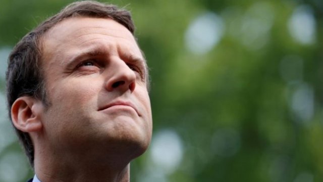 <p>
	Президентът на Франция Еманюел Макрон. <em>Снимка: архив Ройтерс</em></p>
