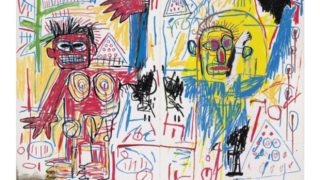 <p>
	Неозаглавената творба на&nbsp;Баския.<em> Илюстрация:&nbsp;Christie&#39;s Images Ltd.&nbsp;</em></p>
