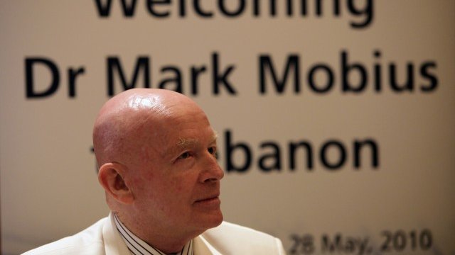 <p style="text-align: justify;">
	Марк Мобиус.<em> Снимка: Ройтерс</em></p>
