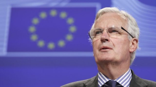<p>
	Главният преговарящ за ЕС Мишел Барние. <em>Снимка: архив Ройтерс</em></p>
