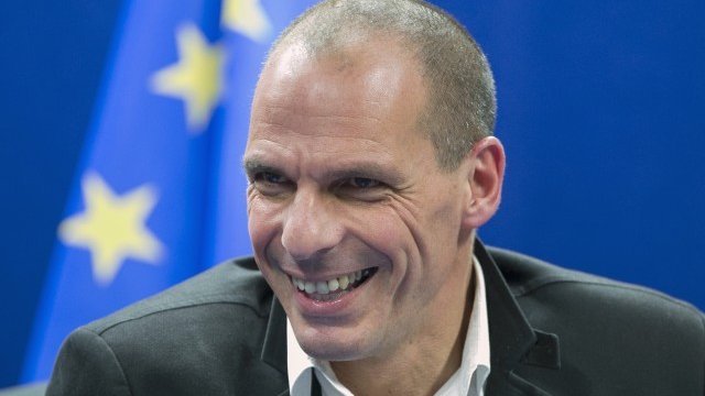 <p>
	Гръцкият финансов министър Янис Варуфакис. <em>Снимка: Ройтерс</em></p>
