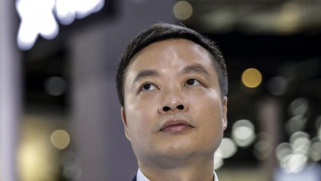 <p>
	Главният изпълнителен директор на Xpeng&nbsp;Хъ Сяопин.&nbsp;<em>Снимка: Bloomberg L.P.</em></p>
