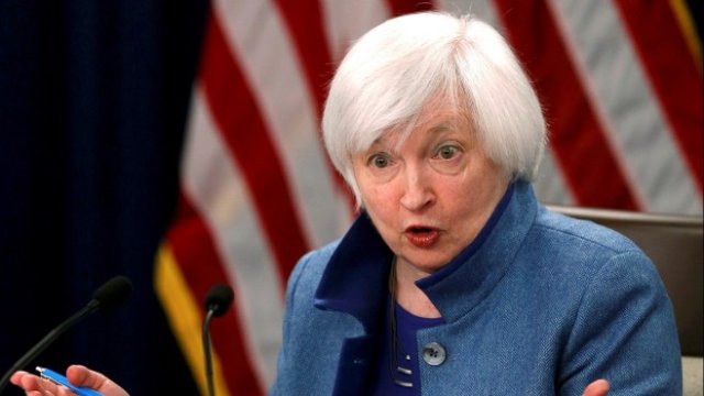 <p>
	Председателят на Фед Джанет Йелън. <em>Снимка: Ройтерс</em></p>
