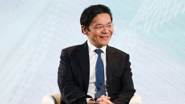 Премиерът на Сингапур Лорънс Уонг. Снимка: Lionel Ng/Bloomberg