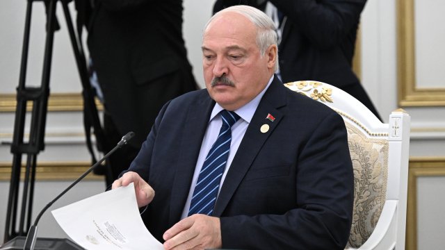 Беларуският президент Александър Лукашенко. Снимка: EPA/БГНЕС