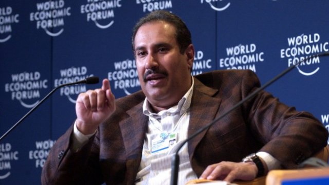 <p>
	Шейх Хамад бин Ясим-ал Тани. <em>Снимка: Bloomberg LP</em></p>
