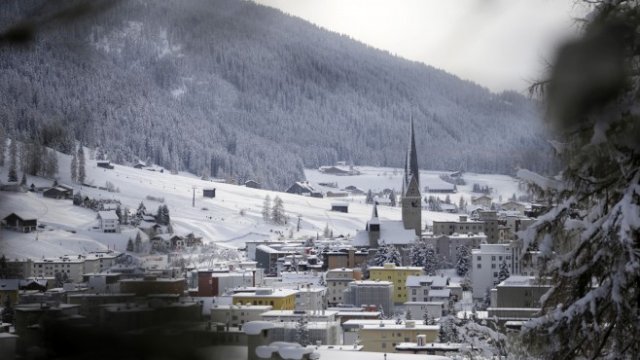 <p>
	Давос, Швейцария. <em>Снимка: Bloomberg</em></p>
