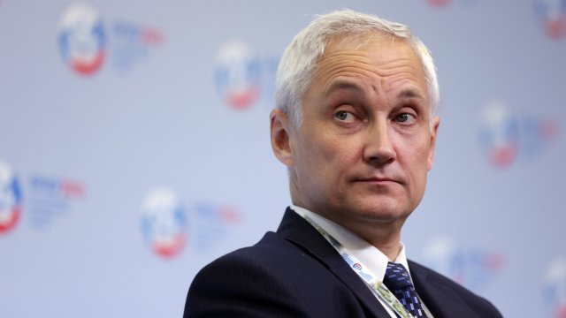 Андрей Белоусов. Снимка: Bloomberg