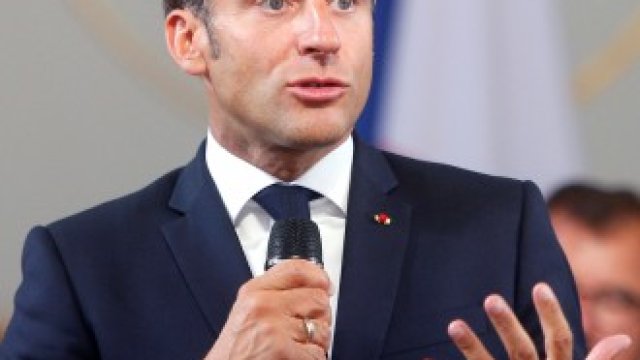 <p>
	Френският президент Еманюел Макрон.&nbsp;<em>Снимка: Ройтерс</em></p>
