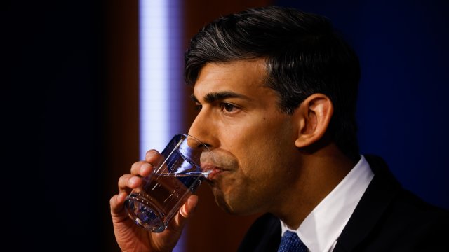 Британският премиер Риши Сунак. Снимка: Bloomberg L.P.