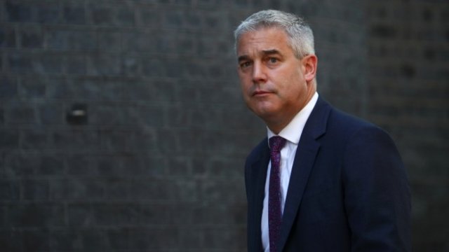 <p>
	Британският министър за Brexit Стивън Баркли. <em>Снимка: Ройтерс</em></p>
