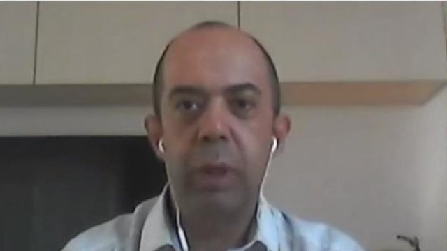 <p>
	Калоян Кирилов. <em>Снимка: Bloomberg TV Bulgaria</em></p>
