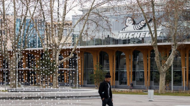 Централата на Michelin в Клермон-Феран, Франция. Снимка: Nathan Laine/Bloomberg